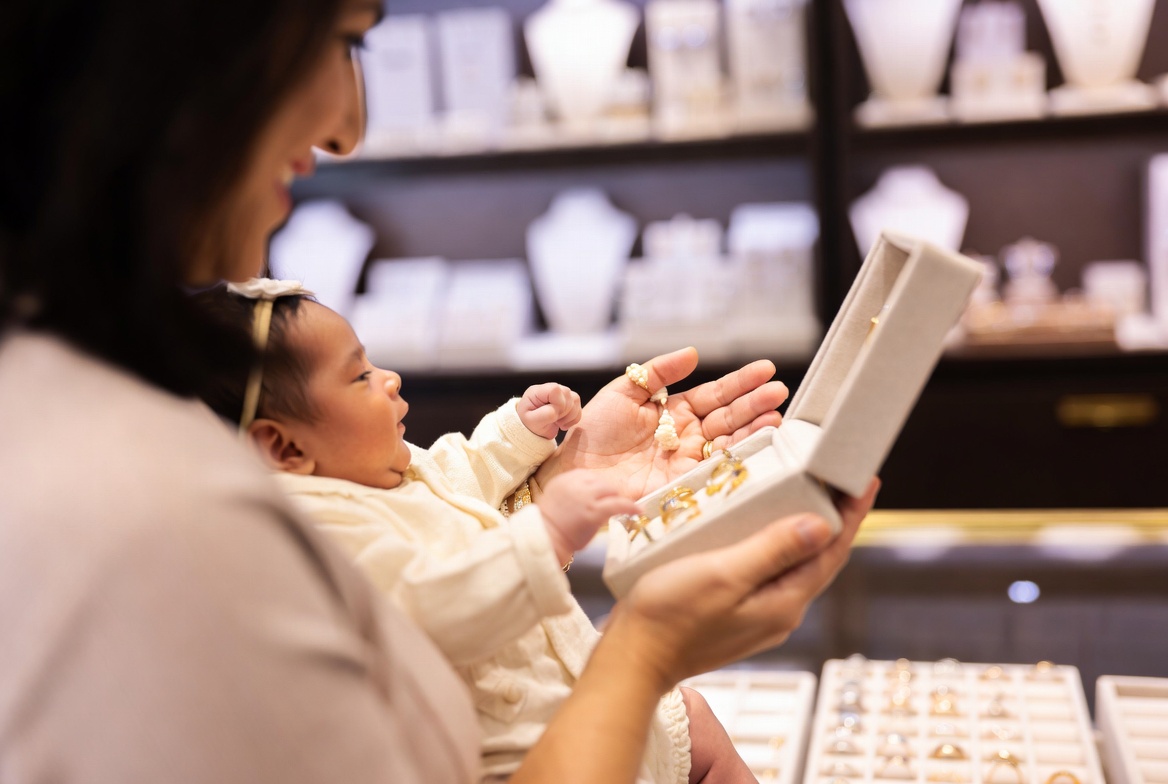 4 idées de bijoux pour bébé