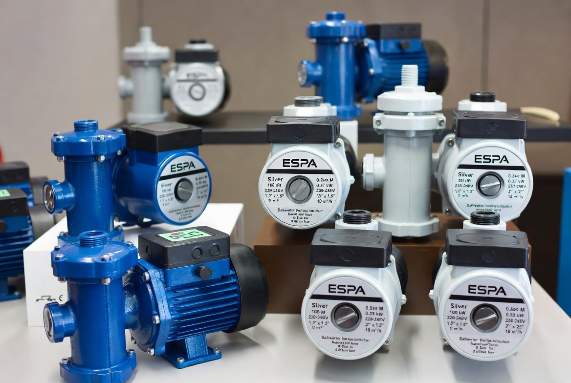 Les pompes de piscine Espa, pour l’eau salée et l’eau douce